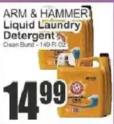 Key Food Arm & Hammer liquid laundry detergent offer