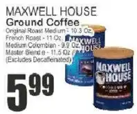 Key Food Maxwell House ground coffee offer