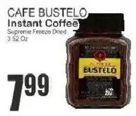 Key Food Cafe Bustelo instant coffee offer