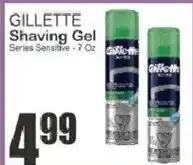 Key Food Gillette Shaving Gel offer