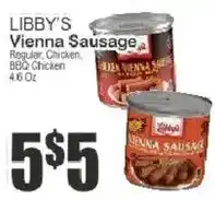 Key Food Libby's vienna sausage offer
