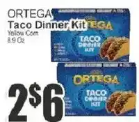 Key Food Ortega taco dinner kit offer