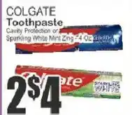 Key Food Colgate toothpaste offer