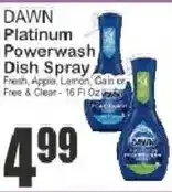 Key Food Dawn platinum powerwash dish spray offer