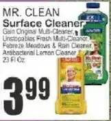 Key Food Mr. Clean surface cleaner offer