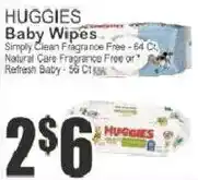 Key Food Huggies baby wipes offer