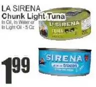 Key Food Sirena Tuna offer