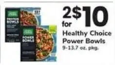 Safeway Healthy Choice Power Bowls offer