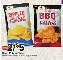 Giant Food Giant Potato Chips offer