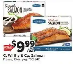 Giant Food C. Wirthy & Co. Salmon offer