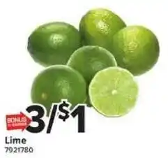 Giant Food Lime offer
