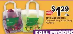 Giant Food Tote Bag Apples offer