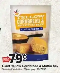 Giant Food Giant Yellow Cornbread & Muffin Mix offer