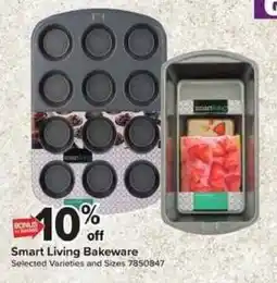 Giant Food Smart Living Bakeware offer