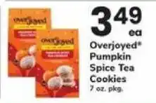 Safeway Overjoyed Pumpkin Spice Tea Cookies offer