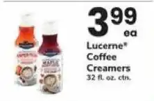 Safeway Lucerne Coffee Creamers offer