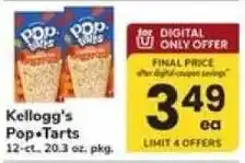 Safeway Kellogg's Pop-Tarts offer