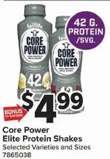 Core Power Elite Protein Shakes