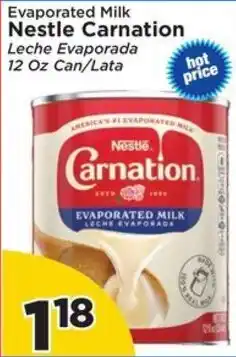 Presidente Nestle Carnation Evaporated Milk offer