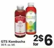 Safeway Gts Kombucha offer