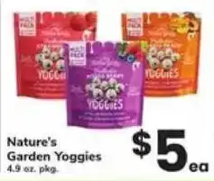 Safeway Nature's Garden Yoggies offer