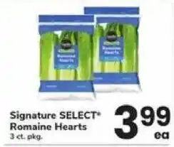 Safeway Signature SELECT Romaine Hearts offer