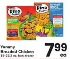 Safeway Dino Buddies Yummy Breaded Chicken offer
