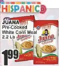 Key Food Juana Pre-Cooked White Corn Meal offer