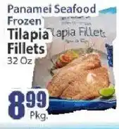 Key Food Panamei Seafood frozen tilapia fillets offer