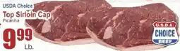 Key Food Usda Choice Top Sirloin Cap offer