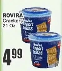 Key Food Rovira crackers offer