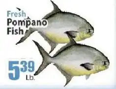 Key Food Fresh Pompano Fish offer