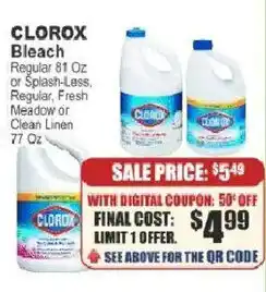 Key Food Clorox bleach offer
