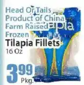 Key Food Head Or Tails Tilapia Fillets offer