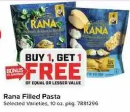 Giant Food Rana Filled Pasta offer