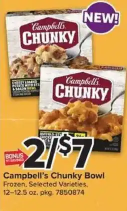Giant Food Campbell's Chunky Bowl offer