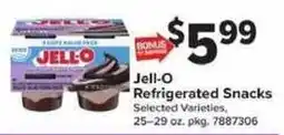 Giant Food Jell-O Refrigerated Snacks offer