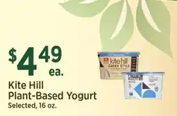 Yoke's Fresh Market Kite Hill Plant-Based Yogurt offer