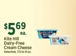 Yoke's Fresh Market Kite Hill Dairy-Free Cream Cheese offer