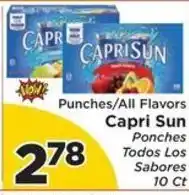 Presidente Capri Sun Punches/All Flavors offer