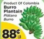 Presidente Burro Plantain offer