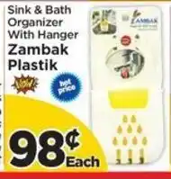 Presidente Sink & Bath Organizer With Hanger Zambak Plastik offer