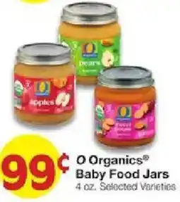United Supermarkets O Organics Baby Food Jars offer