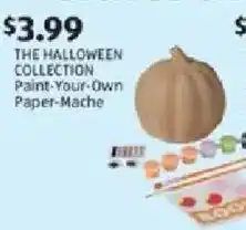 Aldi The Halloween Collection Paint-Your-Own Paper-Mache offer