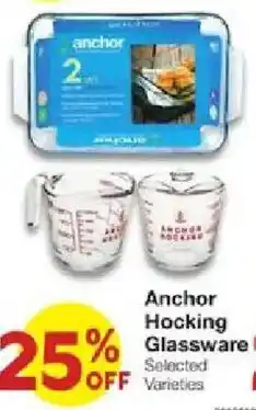 United Supermarkets Anchor Hocking Glassware offer