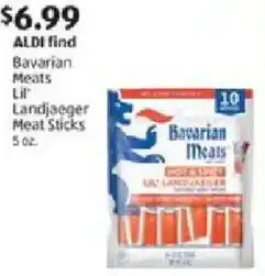Aldi Bavarian Meats Lil' Landjaeger Meat Sticks offer