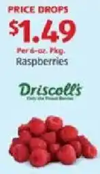 Aldi Driscoll's raspberries offer