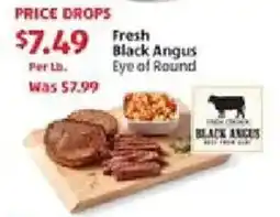 Aldi Fresh Black Angus Eye of Round offer