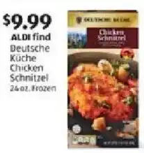 Aldi Deutsche Küche Chicken Schnitzel offer
