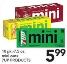 Pete's Fresh Market 7up products mini offer